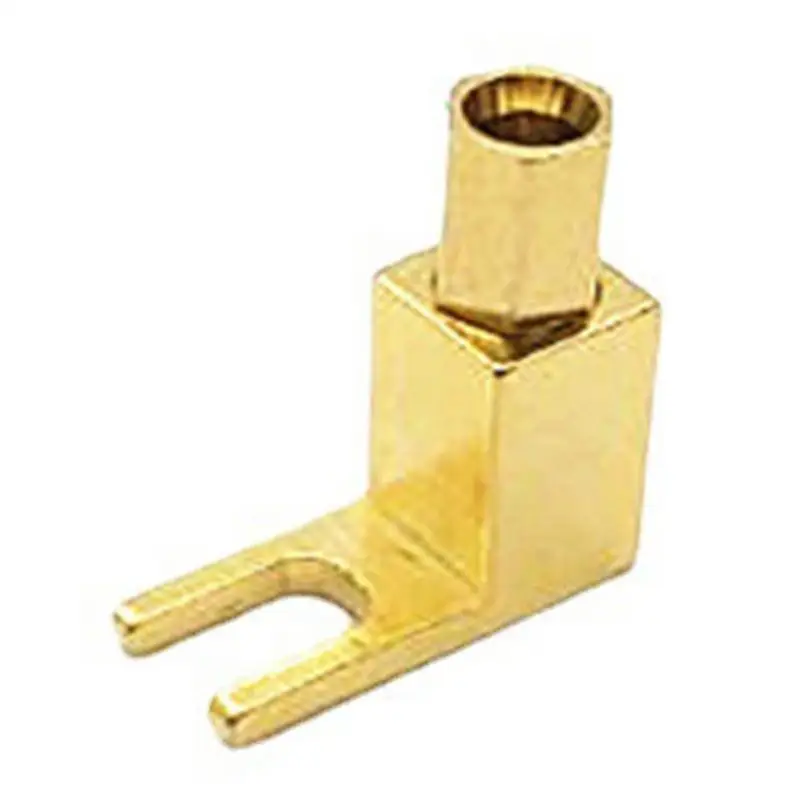 

Y Spade Speaker Connectors Banana Plugs For Speaker Wire 4mm Gold Plated Speaker Plugs Speaker Connector Plug 24K Gold Plated