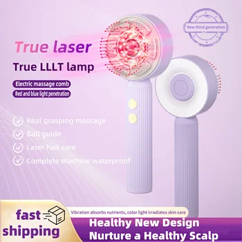Electric Red Light Hair Growth Comb