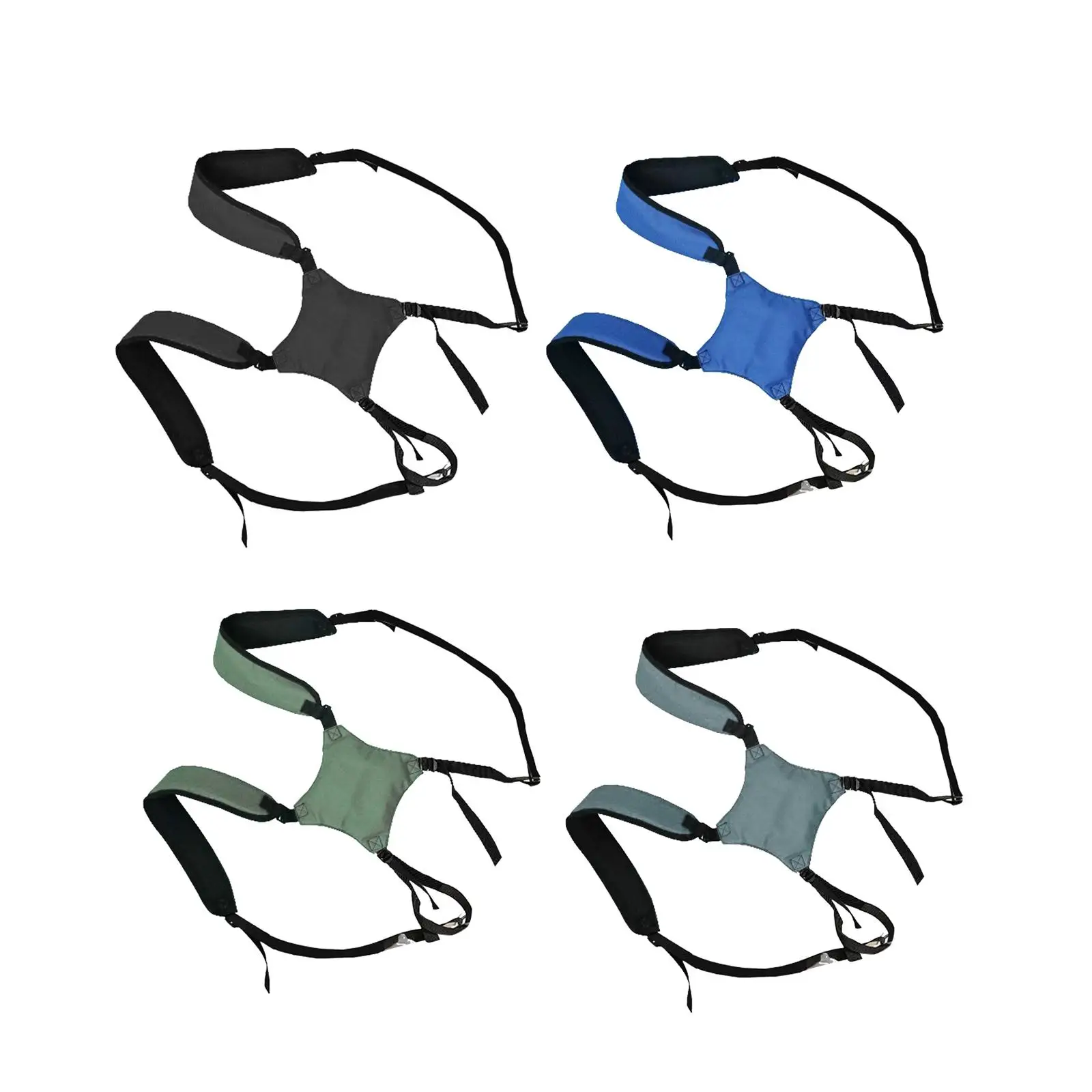 

Golf Bag Double Shoulder Strap Carrying Bags Straps Lightweight Padded Carry Strap Replacement Strap Golf Club Accessories