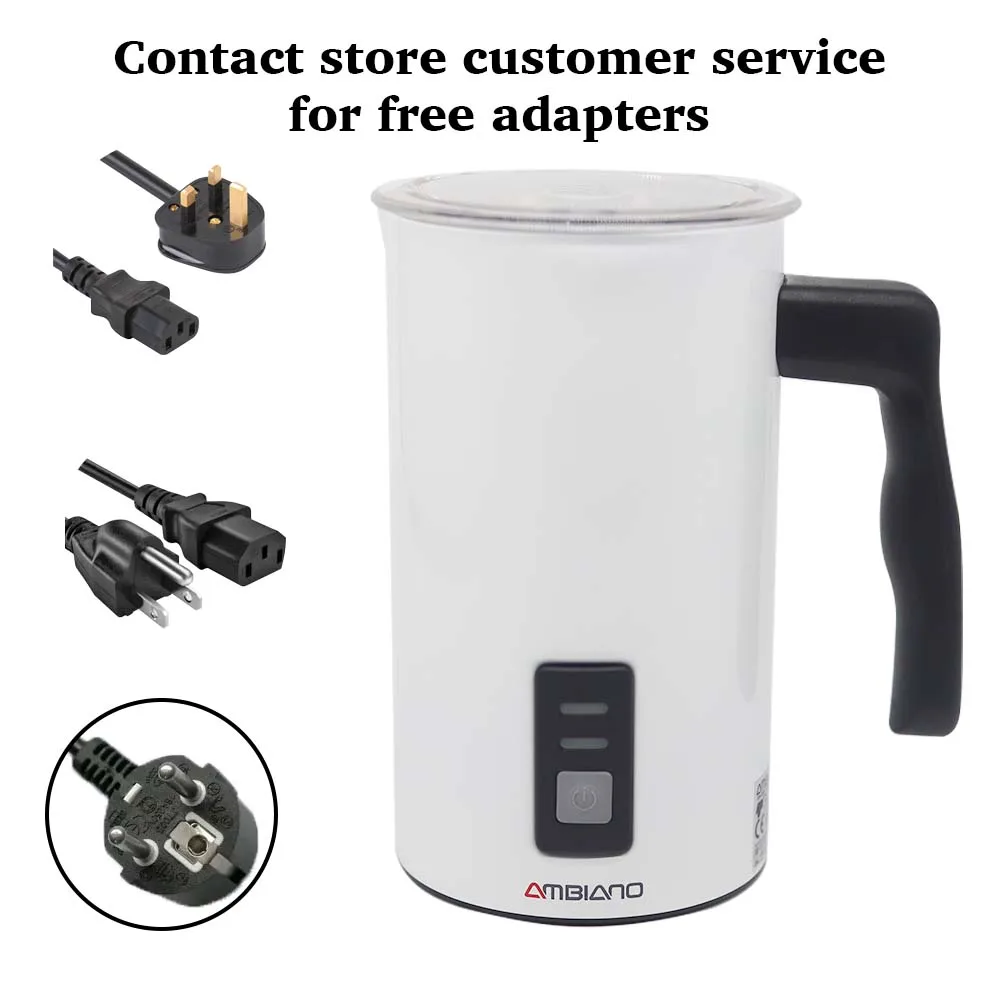 4-in-1 Milk Frother Steamer Auto Shut-off 11.8Oz/350ML Quiet Auto Milk  Warmer with Pouring Handle for Coffee/Latte/Hot Chocolate - AliExpress