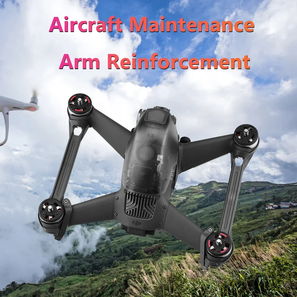 Kit de réparation de bras de renfort pour drone DJI FPV, vue éclatée des pièces