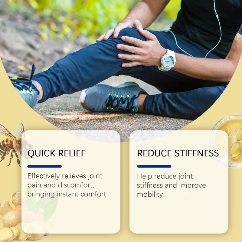 Bee Venom Pain Relief Bone Soothing Cream Treating Rheumatoid Arthritis Muscle Stiffness Massage Body External Daily Care Cream