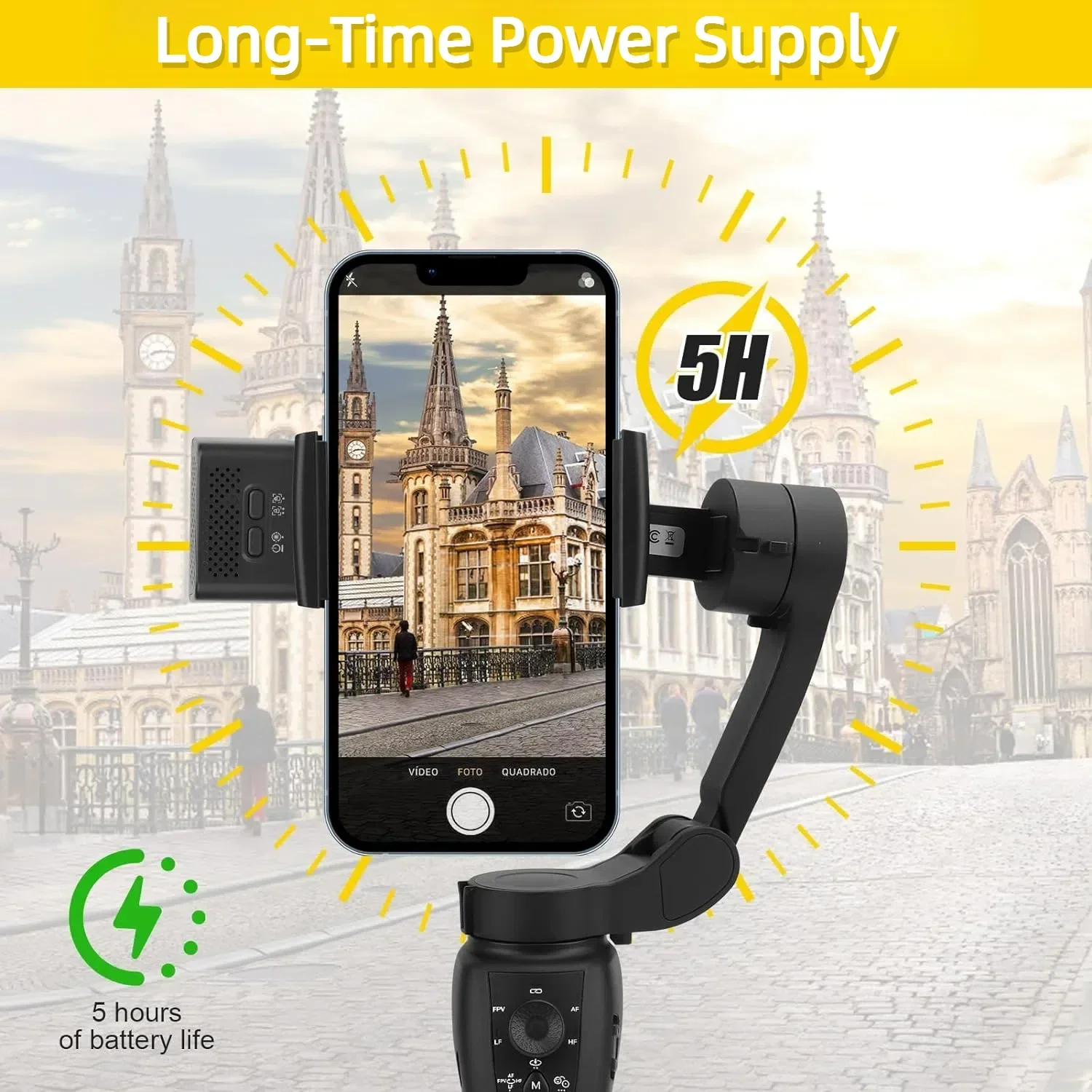 F12 handheld gimbal Stabilizer for Smartphone Mobile phone gimbal handy stabilizer with Light for Video handheld gimbal stabilizer,gimbal stabilizer,handheld gimbal