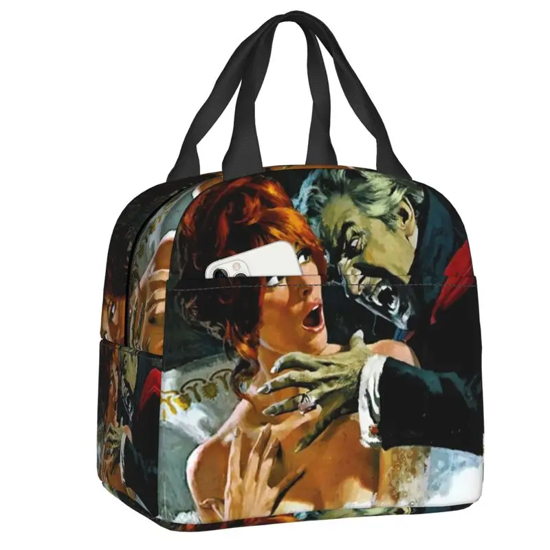 The Impess Vampire Killer Borsa Termica Per Il Pranzo Per Halloween Horror Movie Thermal Cooler Food Lunch Box Camping Travel