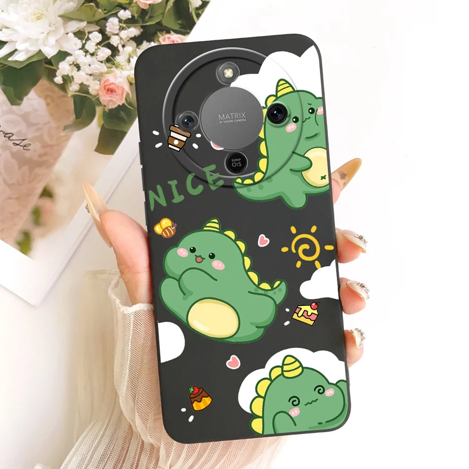 Cute Dinosaur Cartoon Soft TPU Phone Case Cover