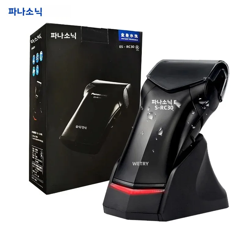 파나소닉 전기 면도기 1날 남성용 면도기 수염 트리머 충전식 IPX7 방수 가정용 면도기