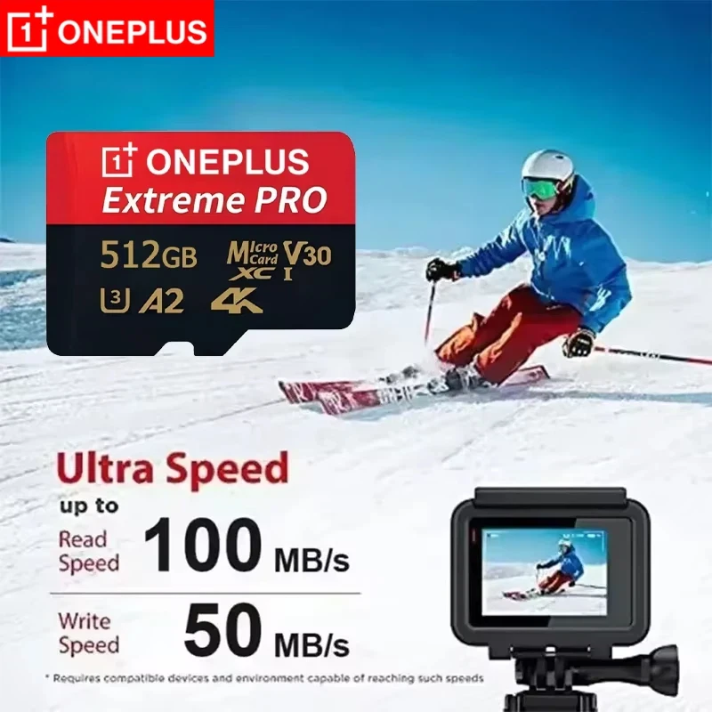 Oneplus 오리지널 클래스 10 128GB 마이크로 TF/SD 카드 휴대폰용 고속 메모리 안정적인 성능 디지털 카메라 노트북 PC MP3