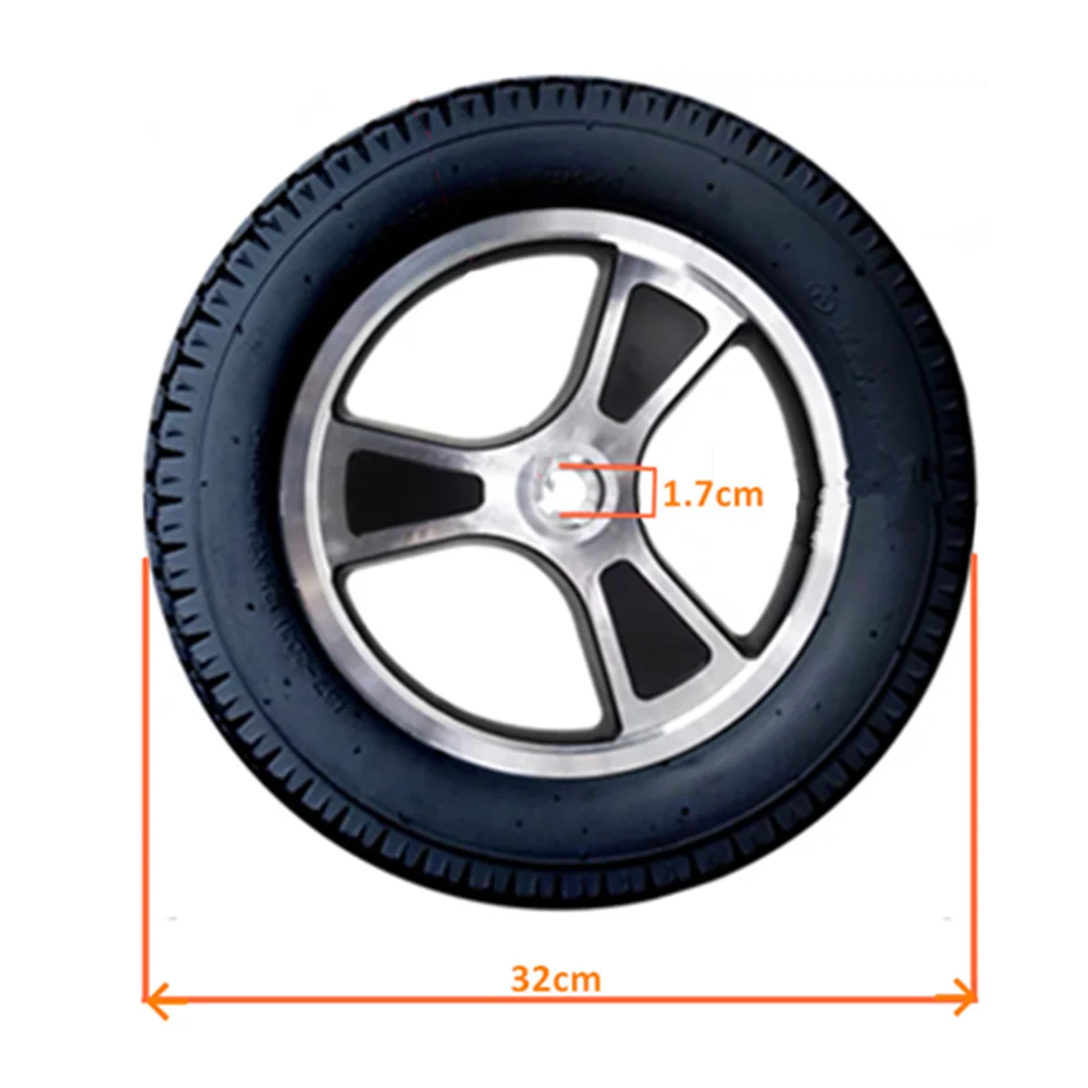 JayCreer 12 1/2 x 2.125" Wheel For Electric Power Wheelchair 3