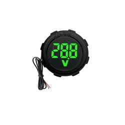Waterproof LED Digital Display Voltmeter (Green)
