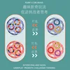 Puzzle Rotating Magic Bean Kindergarten Hand Early Education Finger Burger Magic Cube Top Double sided Fingertip Magic Plate Toy 3