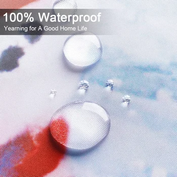 Halloween Shower Curtain Set 4PCS with Toilet Lid Cover Bath Area Mat Toilet Lid Cover Haunted House Horror Bathroom Decor 6