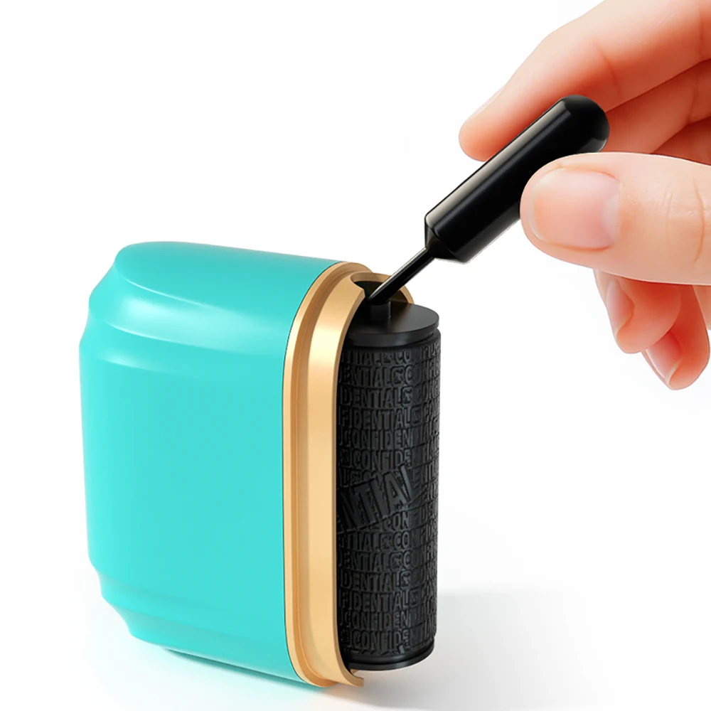 Wide-sized identity privacy roller seal, specifically designed for blocking confidential thumbnail 7