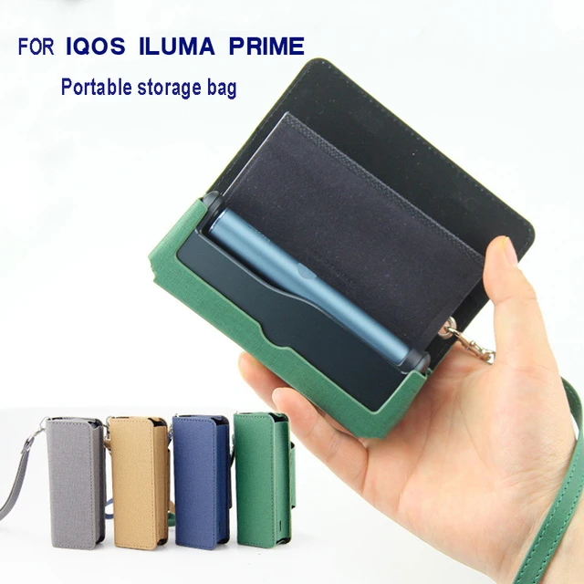 2022 Latest E-cigarette Leather Protective Case For IQOS ILUMA PRIME Vape  Kit Carry Case Holder Easy Charging For iqos iluma - AliExpress