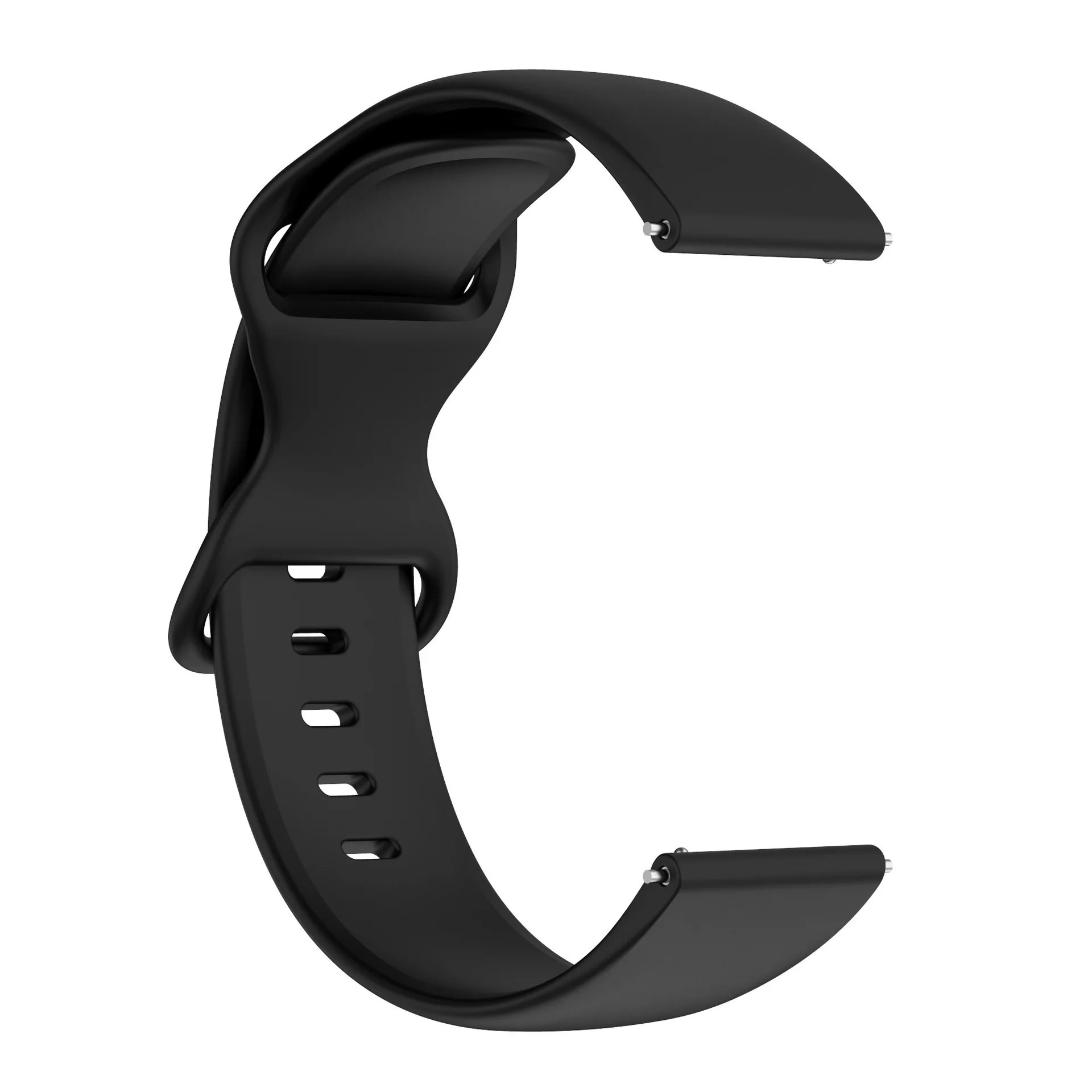 Silicone Sport Trend Luxe Wristband Bracelet - 20mm Watch Strap