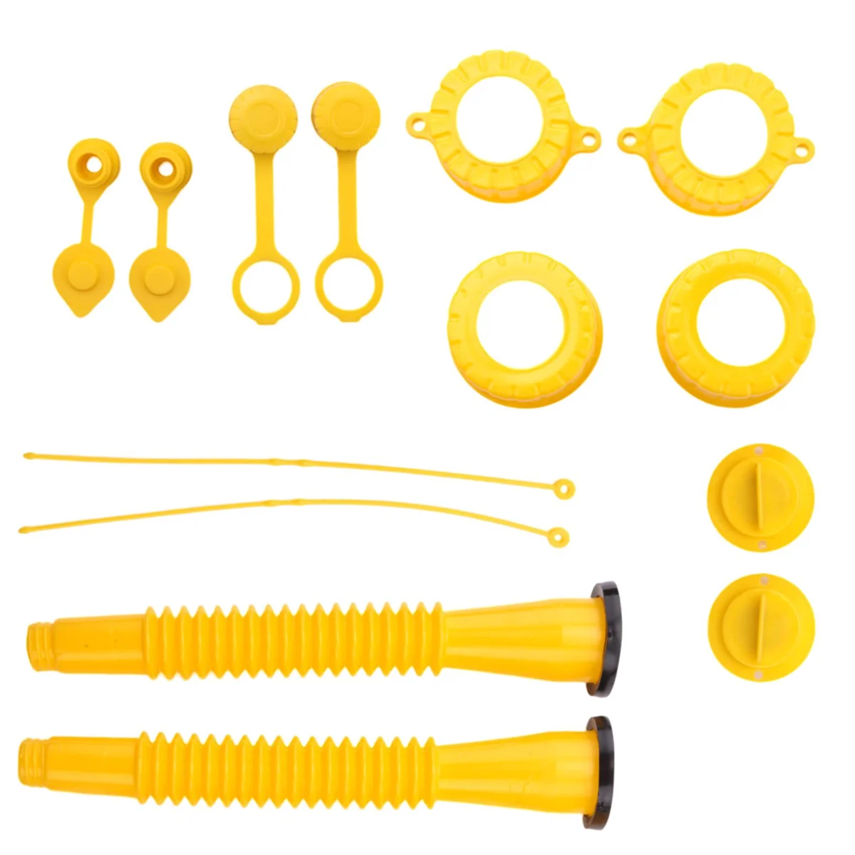 

2Sets Gas Can Spout Replacement, Gas Can Nozzle Gas Can Spout Replacement Kit,for Most 1/2/5/10 Gallon Oil Cans