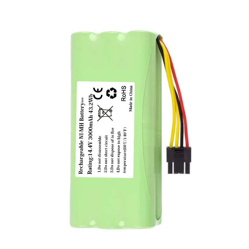 3000mAh Battery Side Brush For Midea VCR01 VCR03 VCR12 Midea R1-L083B R1-L081A R1-L085B For Redmond RV-R300 RV-R310 Robot rechargeable battery