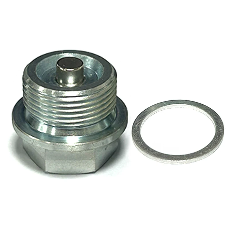 MAGNETIC OIL DRAIN PLUG M24 x 1.5 THREAD for BMW EARLY MANUAL MODELS-silver