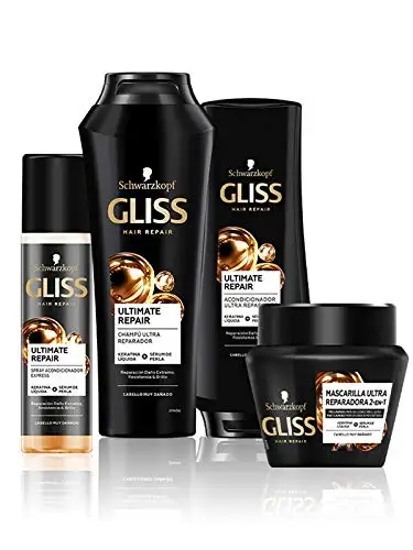 GLISS-Ultimate Repair Shampoo, 370 ml, for very damaged hair, ultra range - AliExpress