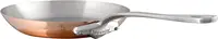 M'Heritage 150 S 1.5mm Polished Copper & Stainless Steel Frying Pan With Cast Stainless Steel Handle, 11.8-in, Made In F 1