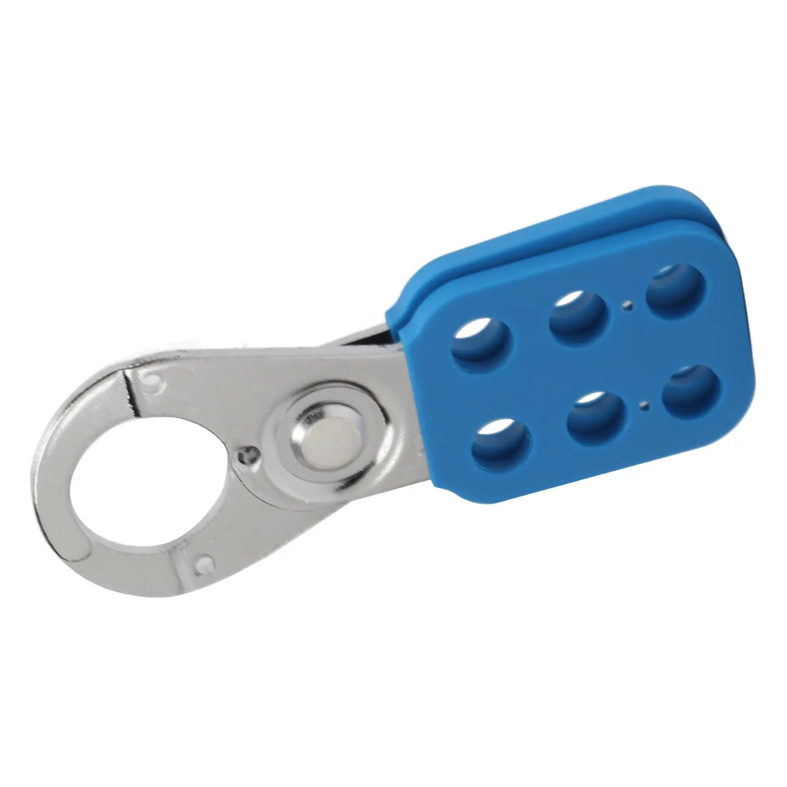 High Security Safety Hasp Lock with 6 Holes-Durable Anti-Rust Lockout Tagout Solution for home and Industry