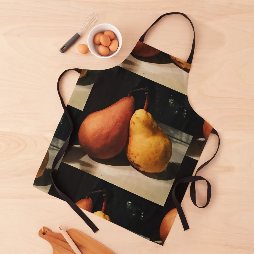 

Pairs of Pears Apron Kitchen For Men Hairdressing restaurant accessories Apron