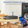 AIYIMA Upgrade A09 TPA3116 Power Amplifier HiFi Bluetooth 5.0 Subwoofer Amplifier 5.1 Surround Amplificador Home Audio Amp 50Wx6 2