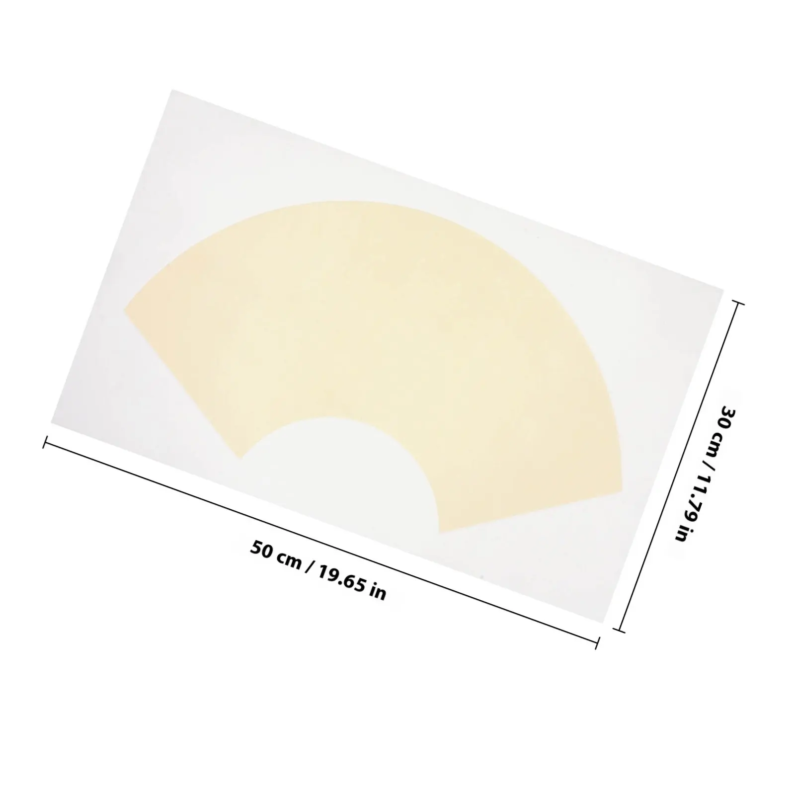 10Pcs 중국 서예 종이 시트 빈 팬 모양의 Xuan 쌀 종이 30x50cm 그림 스케치 드로잉 연습용