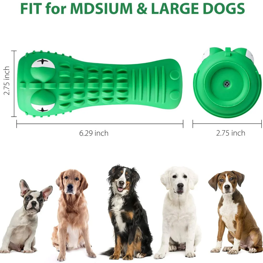 Dog Chew Toys for Large Medium Breed, Dog Toothbrush Clean Teeth