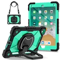 Black and mint green