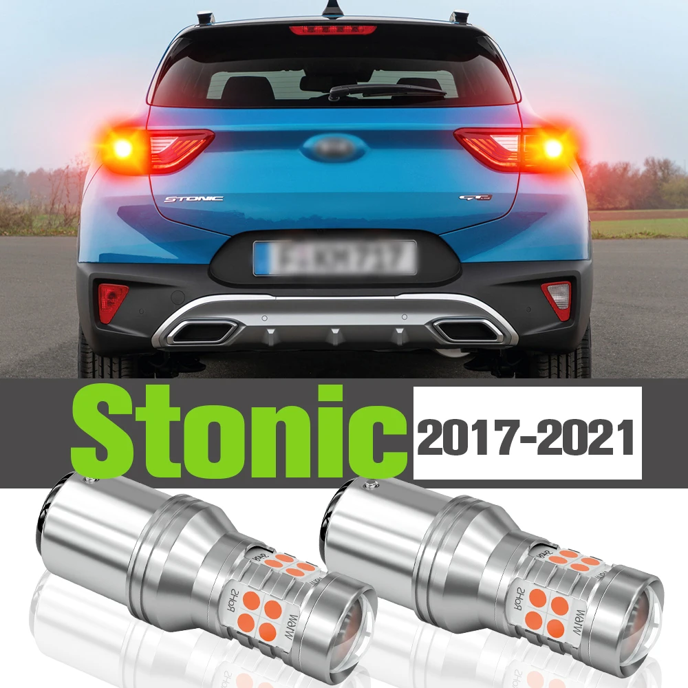 

2x LED Brake Light Accessories Lamp For Kia Stonic 2017 2018 2019 2020 2021