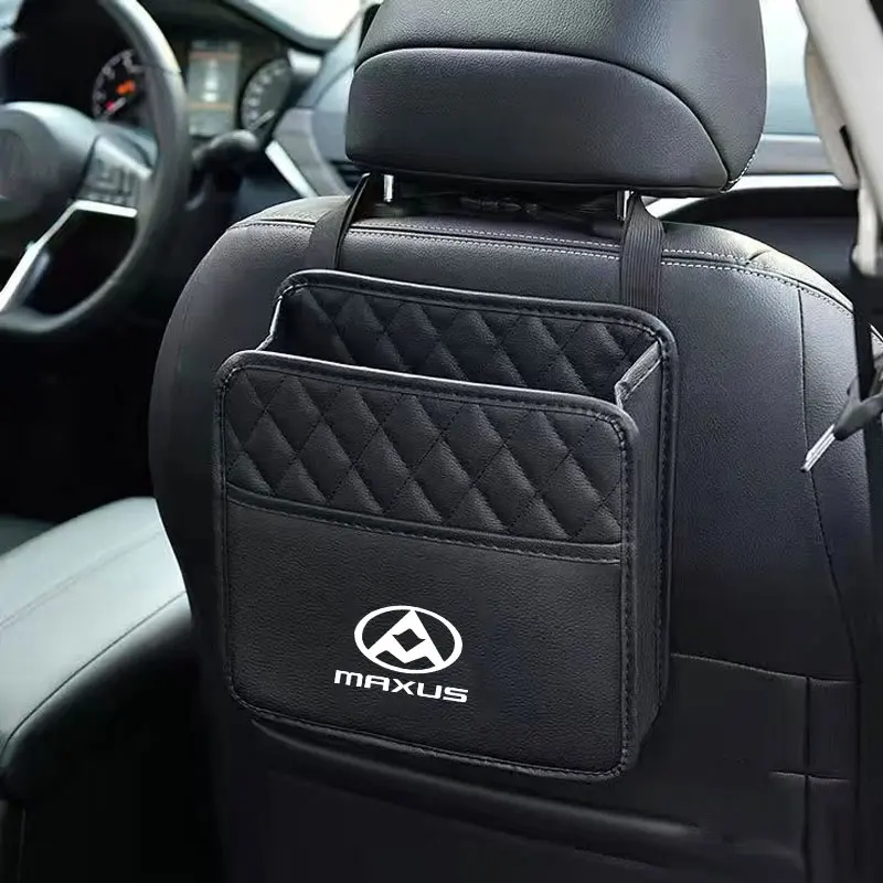

Car Seat Back Hanging Bag Multifunctional Storage Bag Organizer Bag Tissue Box For SAIC Maxus T60 T70 T90 Pickup Accessories