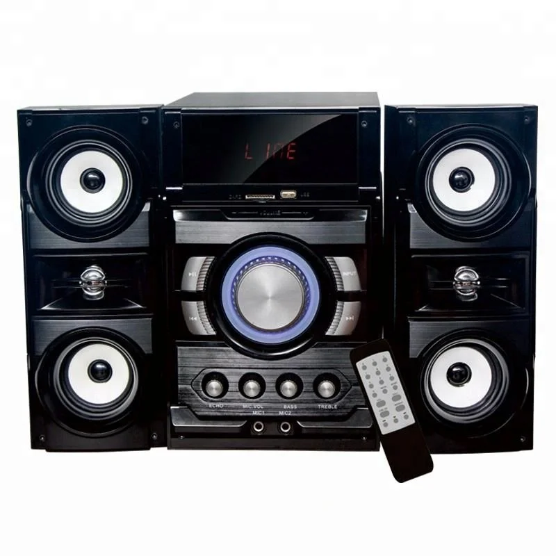 Museeq 3.1 Party Speakers Audio Multimedia Speakers Bluetooth Subwoofer Entertainment Super Bass Stereo for TV Party Home Cinema