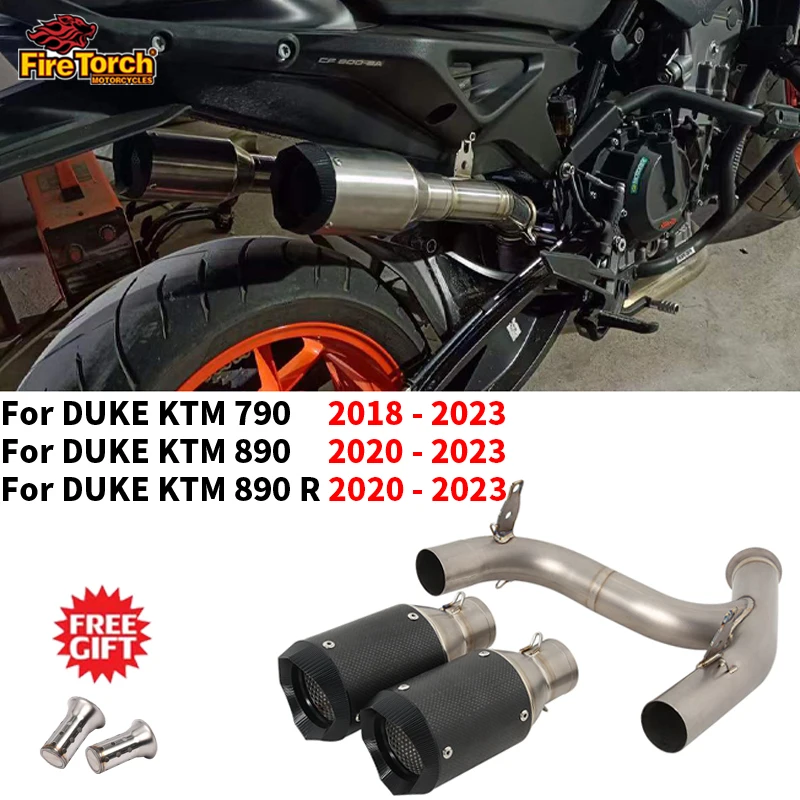 モーターサイクル用エキゾーストサイレンサーKtm duke 790 890