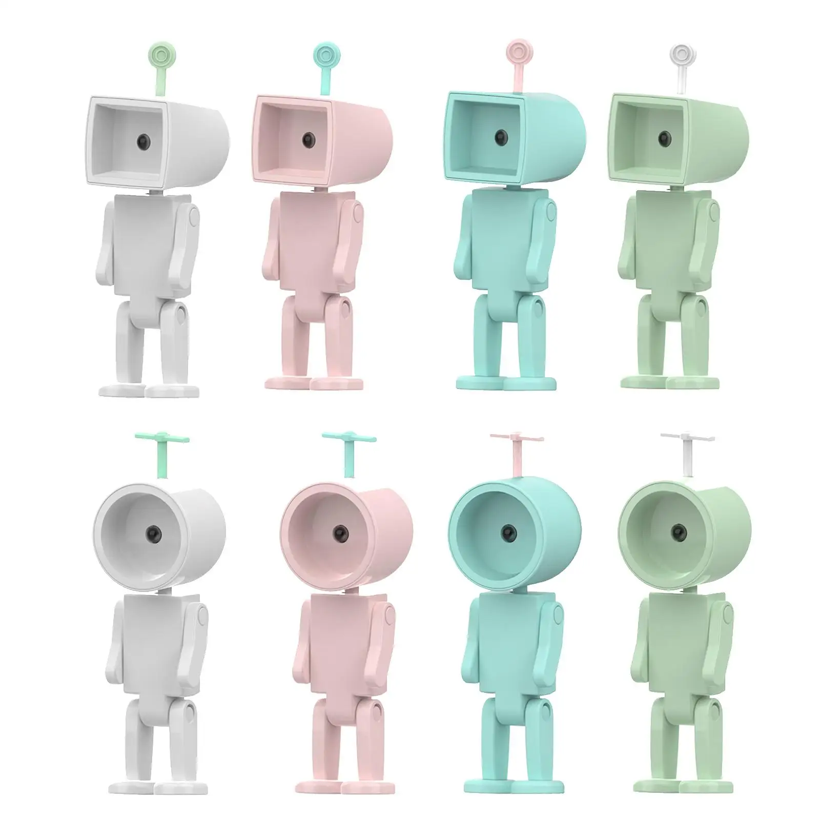 

Robot Shaped Night Light for Home Decorations Apartment Nursery Room