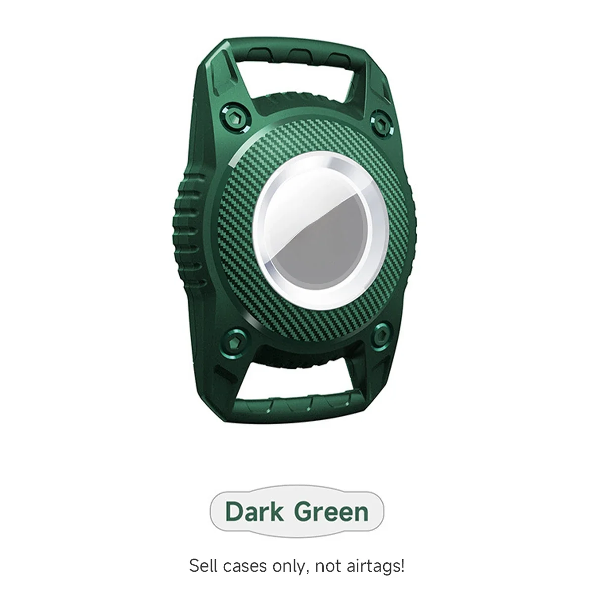 Waterproof Airtag Holder Case with Keychain - Durable TPU Full Protection