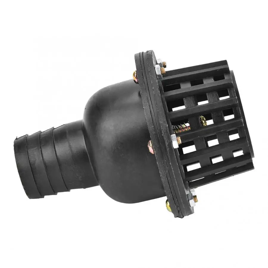 Water Pump Foot Valve Black PVC Low Pressure Flat Check Valve for Fluid Machine 4in Flat Check Valve Water Pump Foot Valve Black PVC Low Pressure Flat Check Valve for Fluid Machine 4in Flat Check Valve