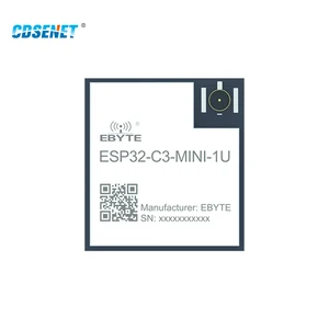 ESP32 ESP32-C3 2,4G WIFI модуль CDSENET ESP32-c3-mini-1U SOC двухъядерный Mcu более низкая мощность 20 дБм 400 м IPEX антенна носить IoT