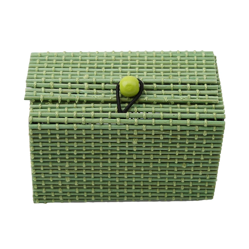 Bamboo Wooden Jewery Storage Box Ring Necklace Earrings Storage Boxes Jewelry Case Organizer 5