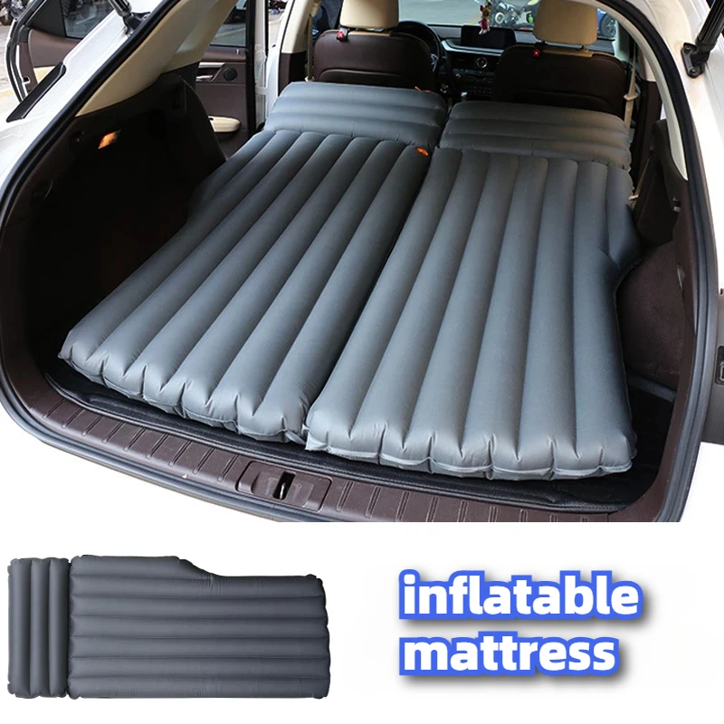 Car Travel Bed Inflatable Air Mattress Universal Car Mounted Air Cushion Bed Auto Cushion Interior Accessories -