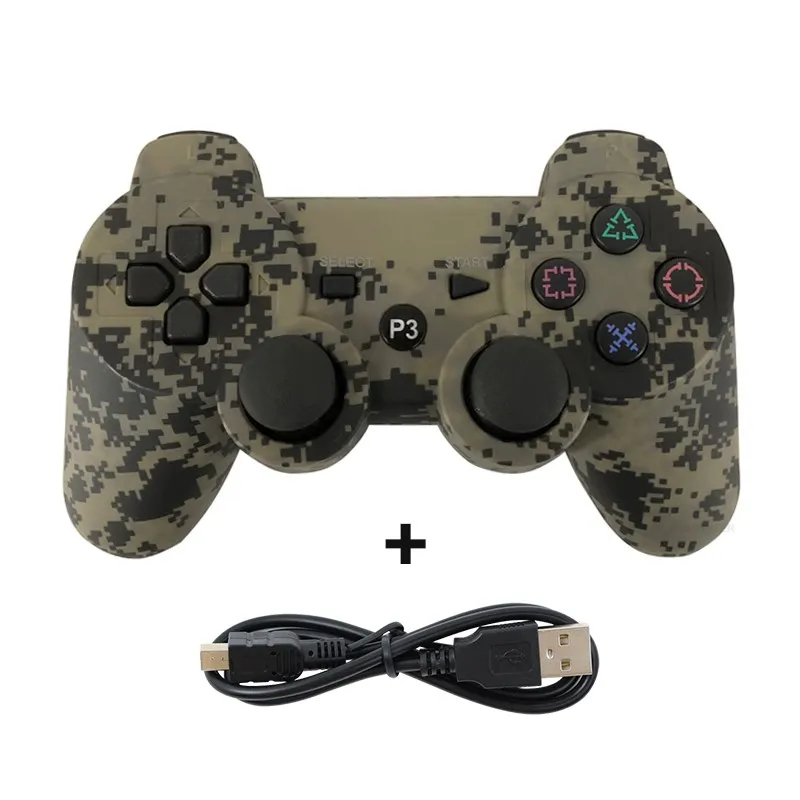 Support Bluetooth Wireless Gamepad For PS3 Console For USB PC For Sony Playstation 3 Controller Joystick Game Accessories 