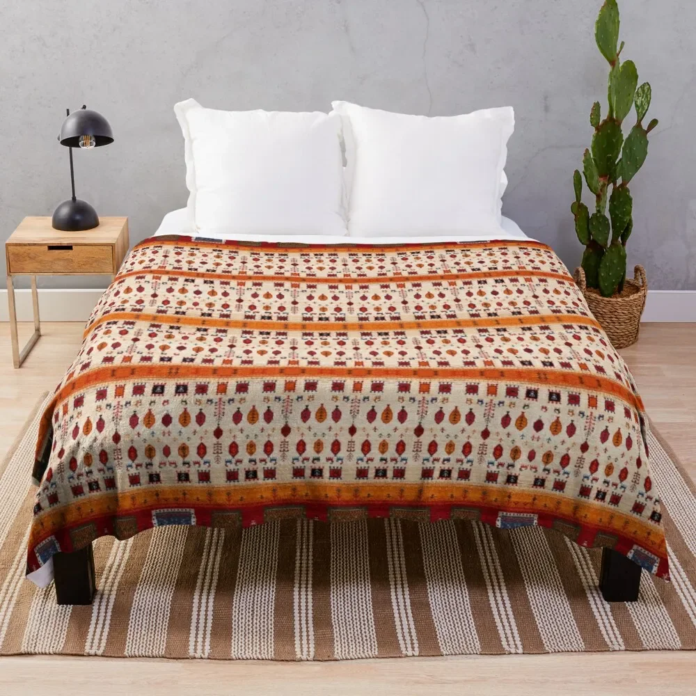 

Bohemian Traditional Berber Vintage Autumn Fall Season Moroccan Fabric Style Throw Blanket Comforter heavy to sleep Blankets