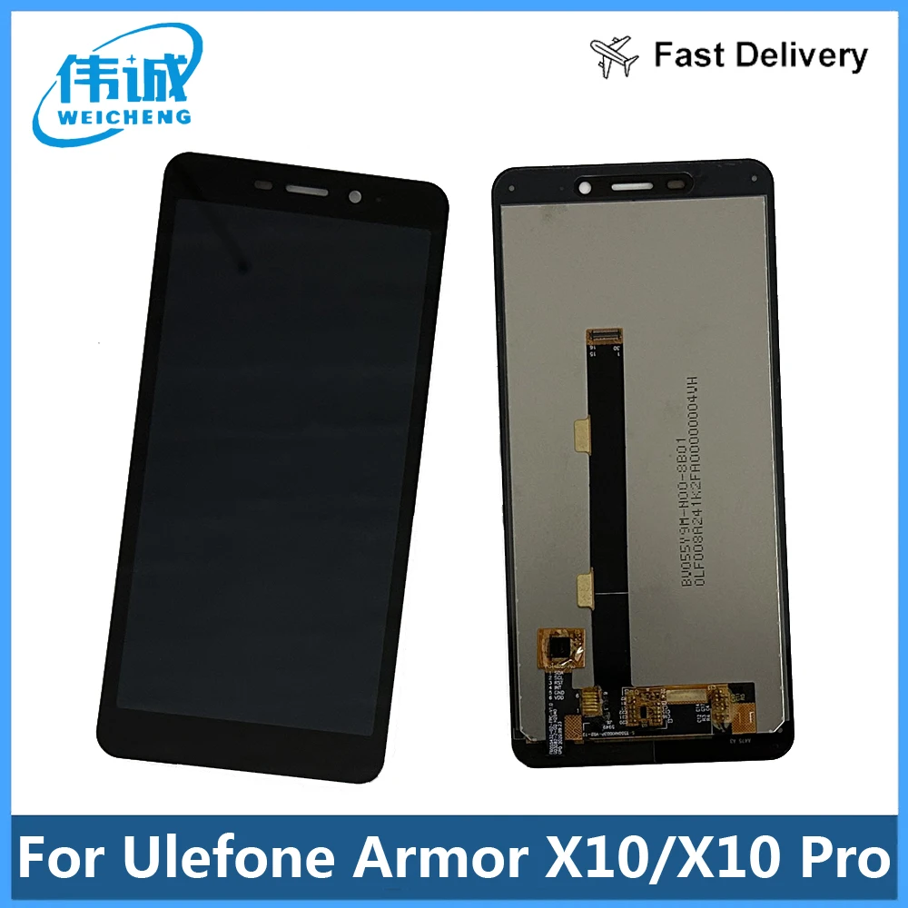 

5.45" For ULEFONE ARMOR X10 Pro LCD Display+Touch Screen Digitizer Assembly Tested LCD Sensor For Ulefone Armor X10 LCD Display