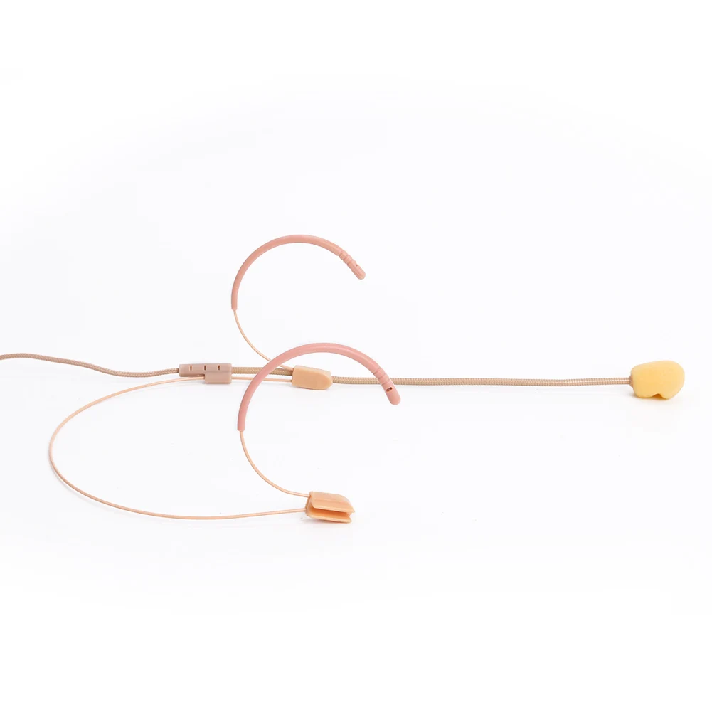 3.5mm 플러그 헤드 마운트 유선 마이크, 단방향 헤드셋, 미니 마이크 헤드셋 마이크, 교육 회의 음성 스튜디오용