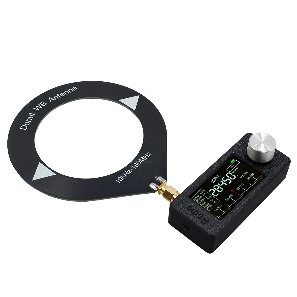 SI4732 OLED 0.5-108 MHz LSB USB AM FM 포켓 미니 휴대용 라디오 수신기 + 안테나