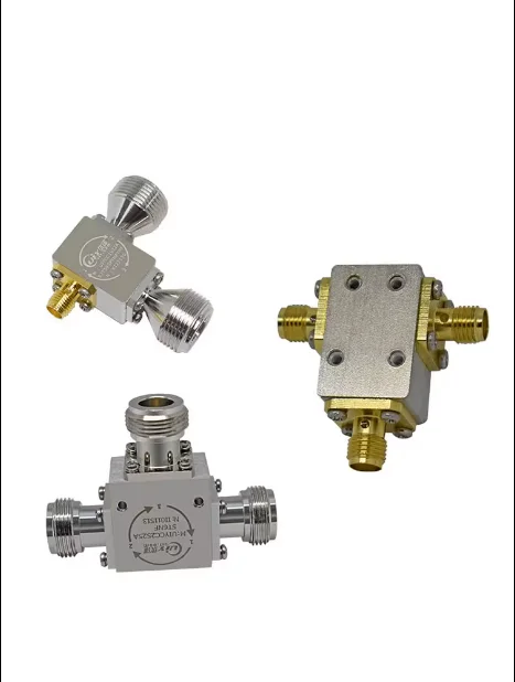 

C band 4.0~7.2GHz coaxial circulator N type SMA type connector optional custom RF circulator