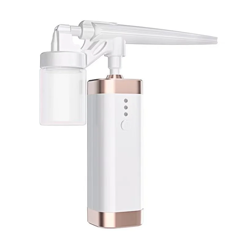 Oxygen Injection Moisturizing Nano Beauty Machine Airbrush Spray Set Portable USB Charging Nail Art Face Facial Steamer