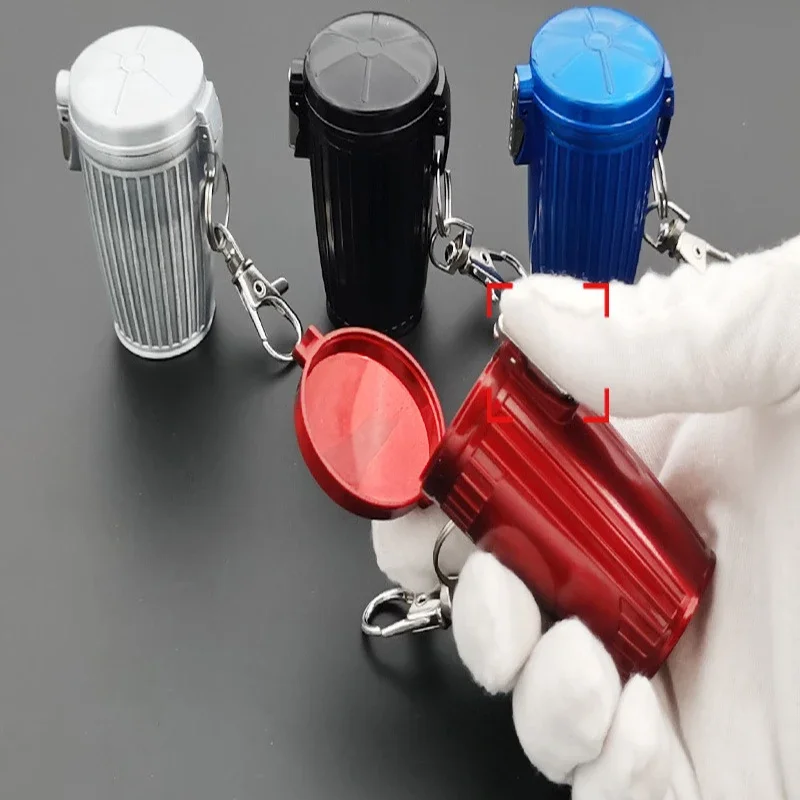 Portable covered ashtray Suitable for Outdoor Travel Sealed Mini Storage Bin portable ashtray