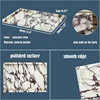 Natural Marble Tray for Bathroom Countertop, Vanity Tray Stone Storage Tray for Home Decor, 12"x8" Genuine Marble Bathroom 3
