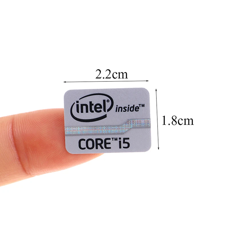 5pcs Ultrabook Performance Label Sticker Laptop Intel Core Four-generation Core I3 I5