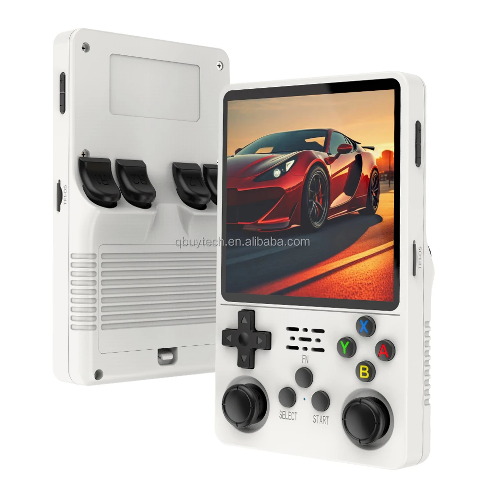 4.0 inç R36 PLUS Açık Kaynaklı Taşınabilir WIFI Retro Arcade Oyun Konsolu Elde Taşınır 3D Çift Sistemli Nostaljik Joystick Oyun Kumandaları
